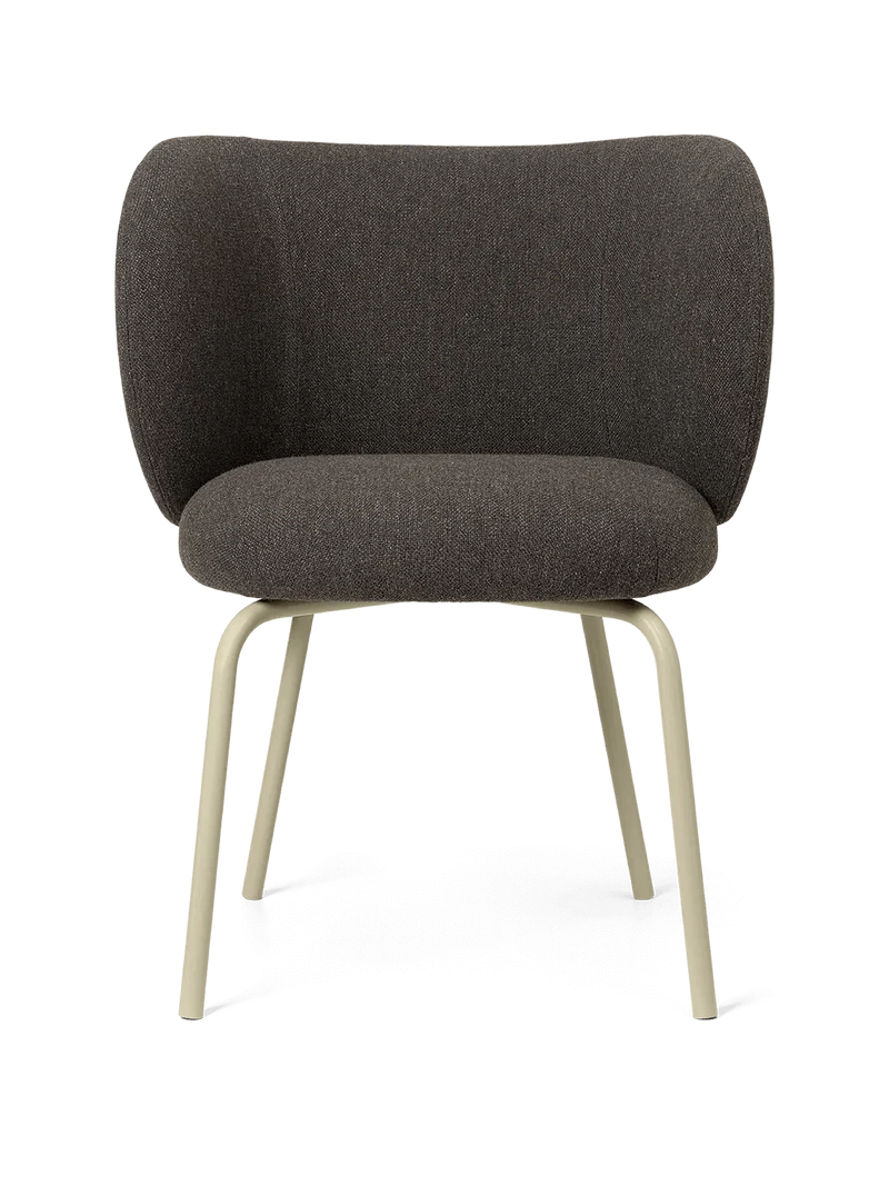 Rico Dining Chair - Cashmere - Hallingdal - Dark Grey/Brown