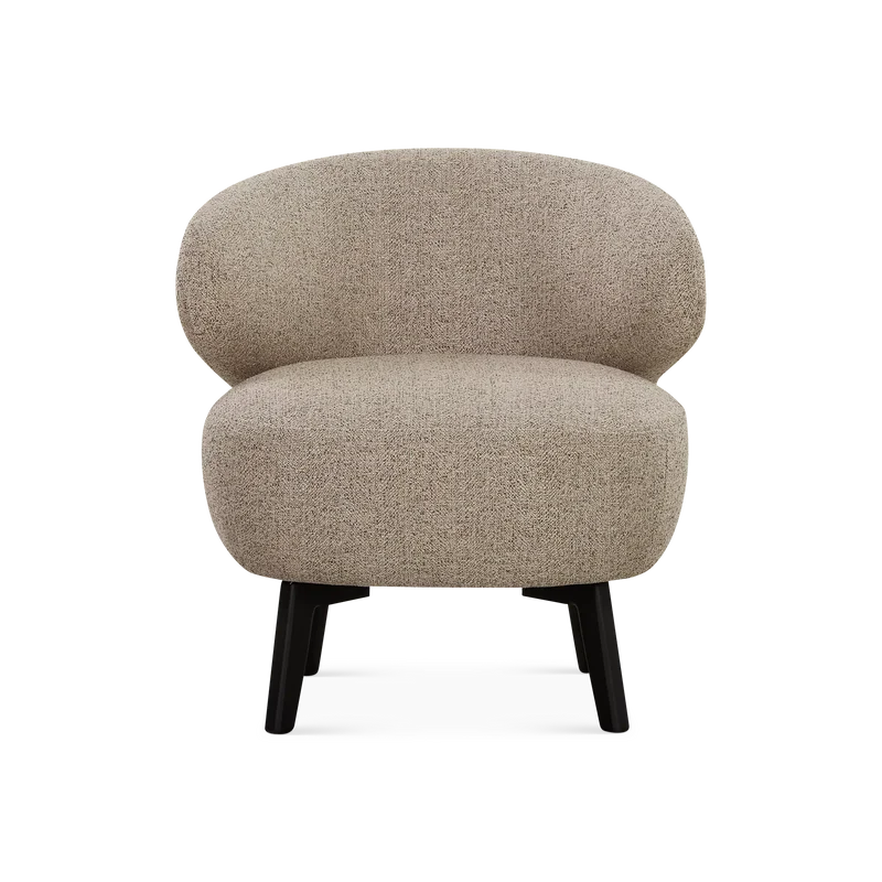 Aila - Fabric-Upholstered Armchair by Furninova