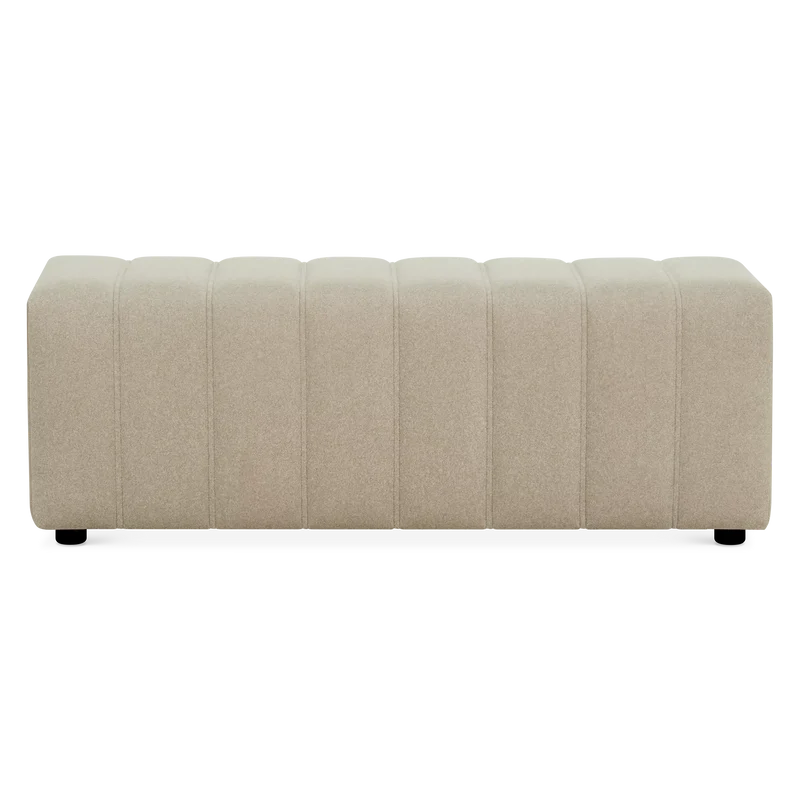 Hush - Fabric-Upholstered Pouf