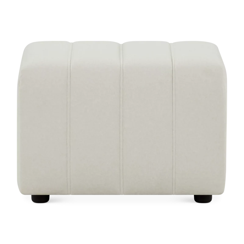 Hush - Fabric-Upholstered Pouf