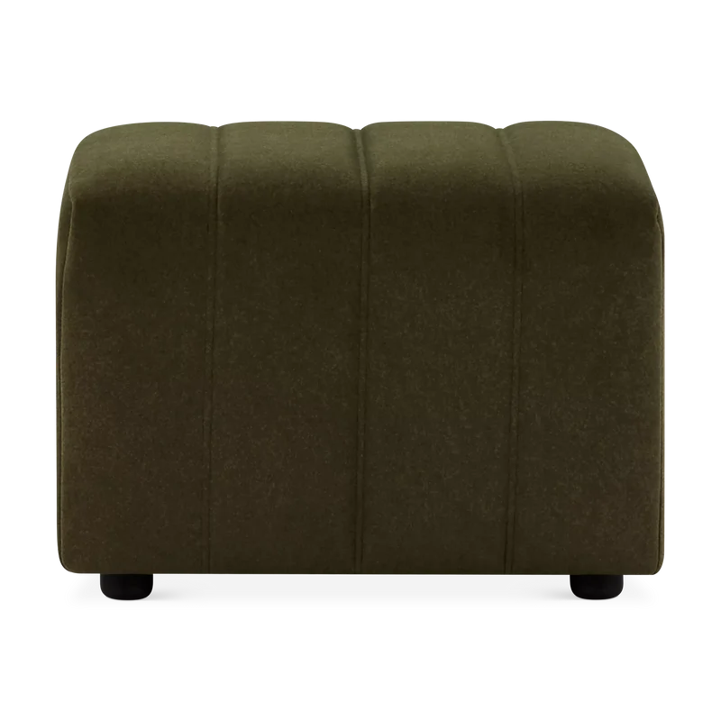 Hush - Fabric-Upholstered Pouf
