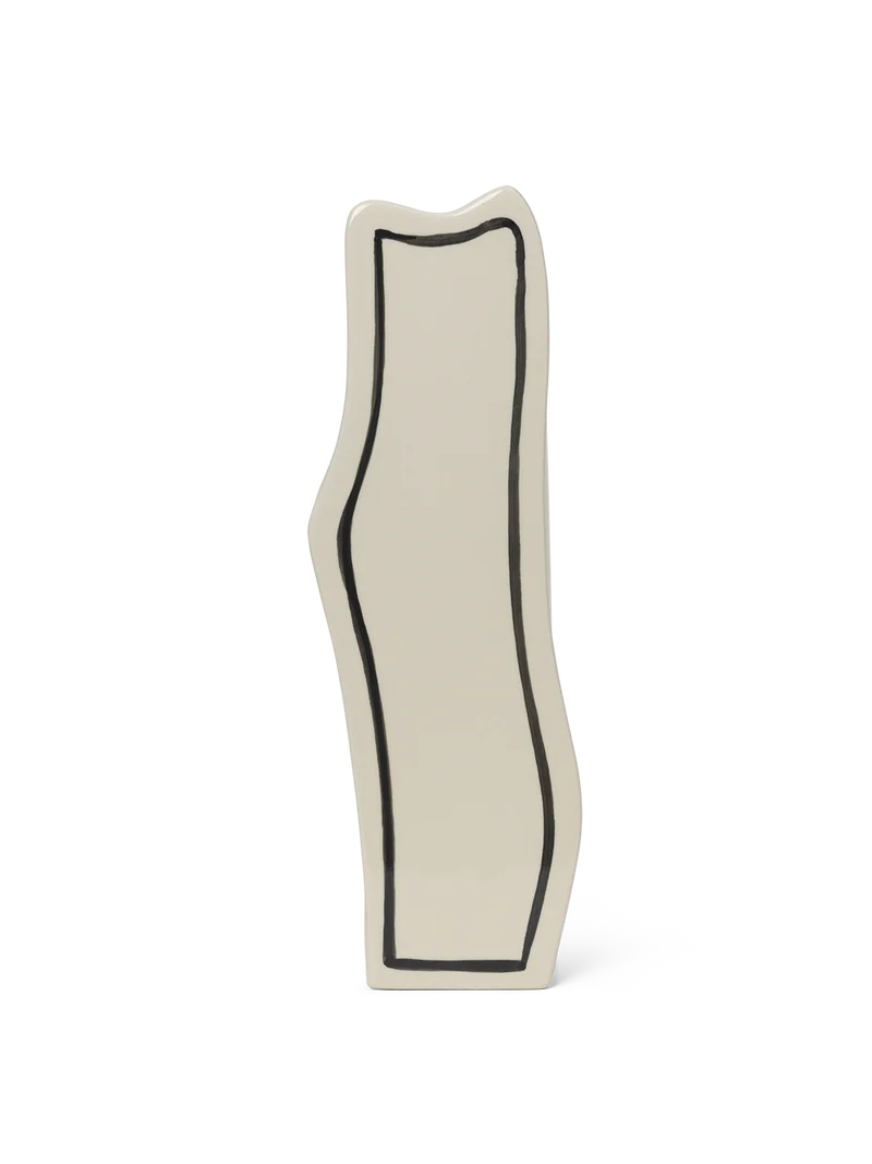 Paste Vase - Slim - Off-white