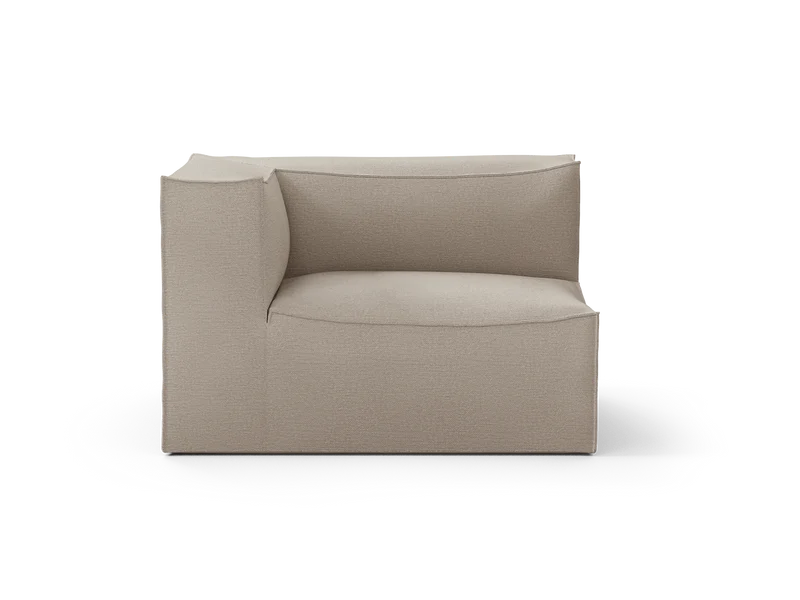 Catena Sofa Armrest Left S400 - Cotton Linen - Natural