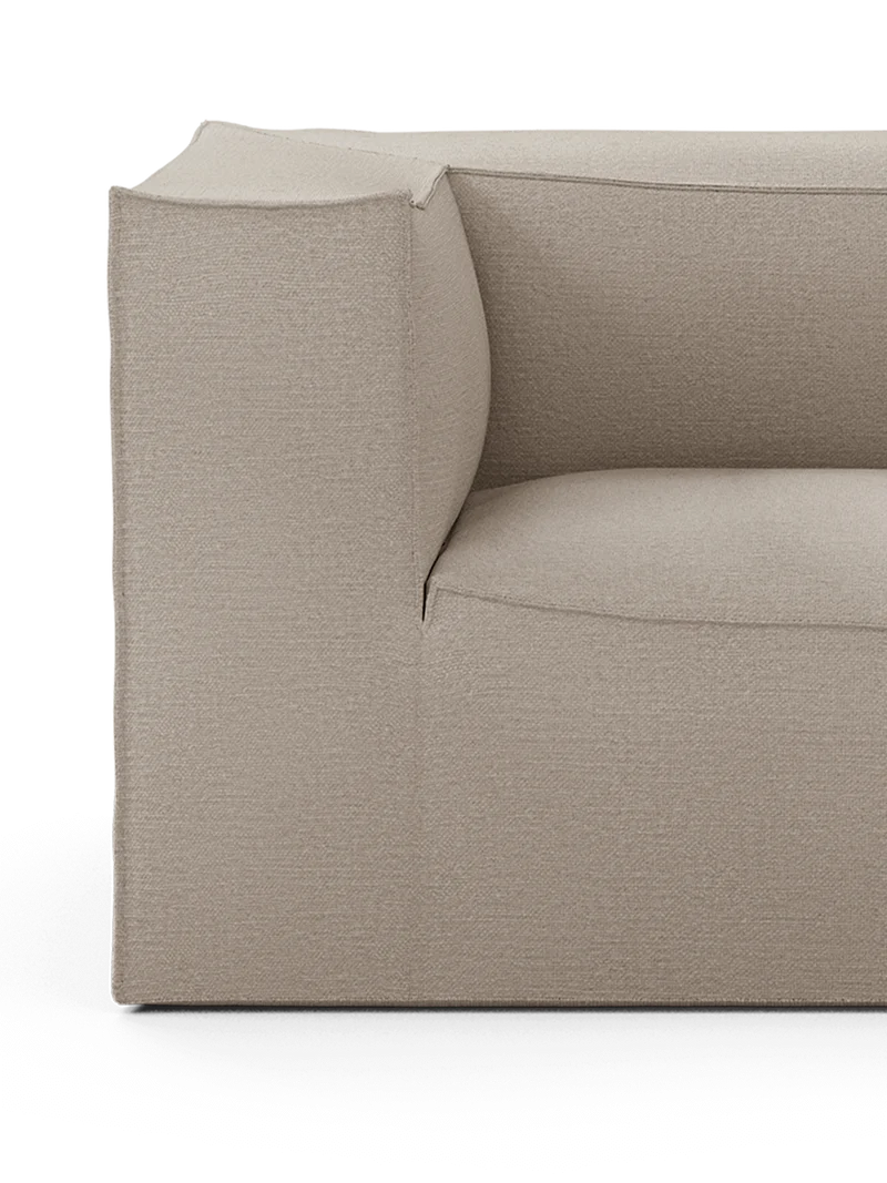 Catena Sofa Armrest Left S400 - Cotton Linen - Natural