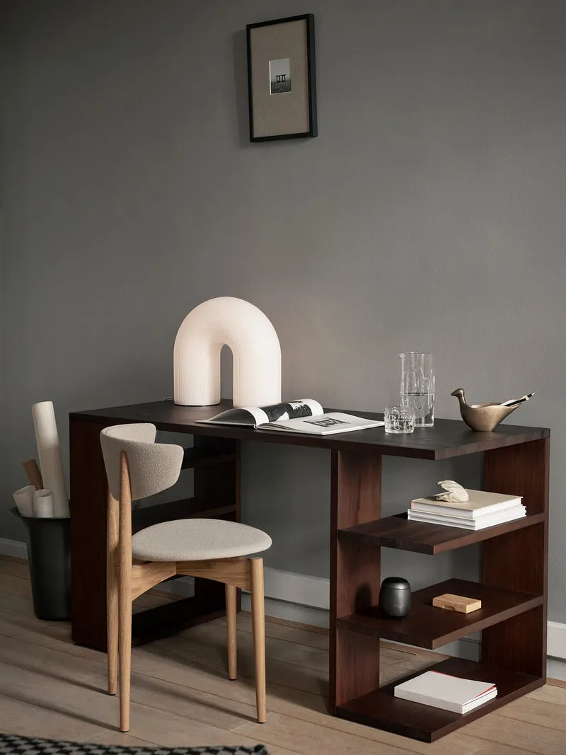 Herman Dining Chair - Upholstered - Grain - Natural Oak/Cashmere