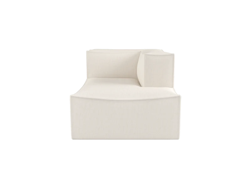 Catena Sofa Chaise Longue Right S601 - Bouclé - Off-White