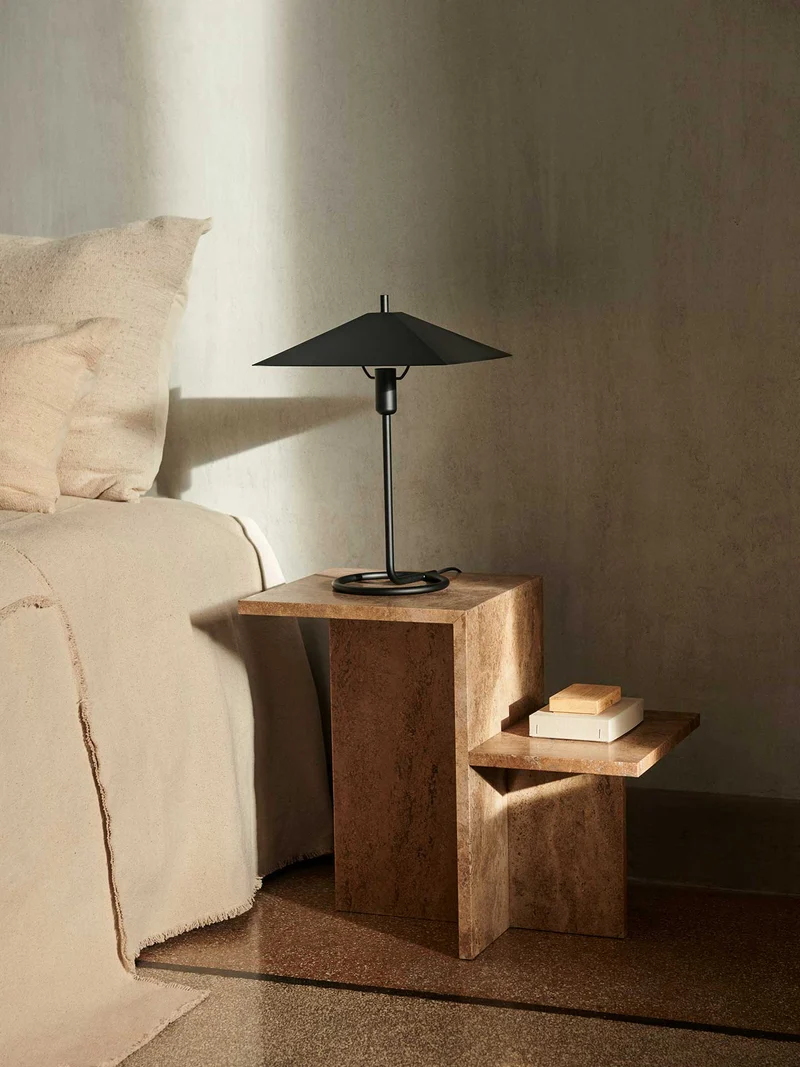 Filo Table Lamp Square - Black/Black