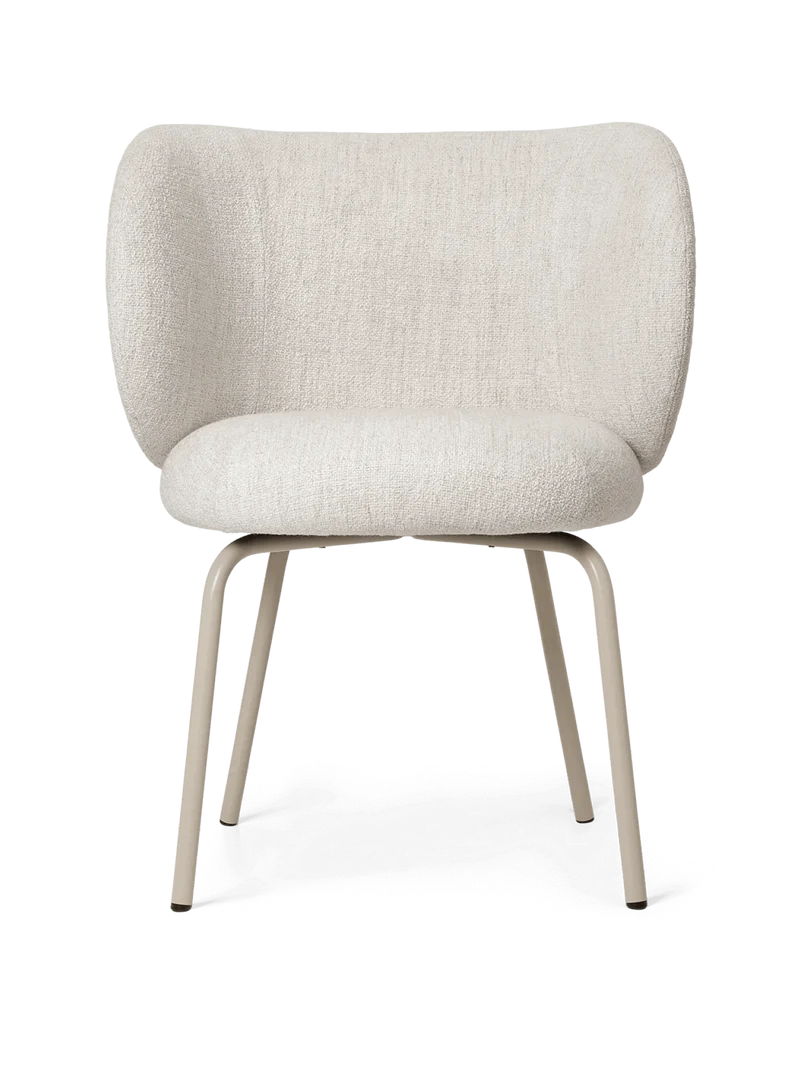 Rico Dining Chair - Cashmere - Bouclé - Off-White