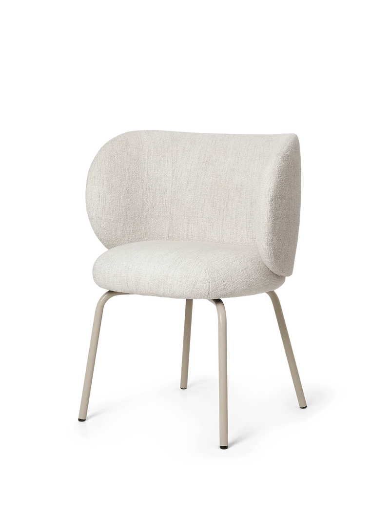 Rico Dining Chair - Cashmere - Bouclé - Off-White