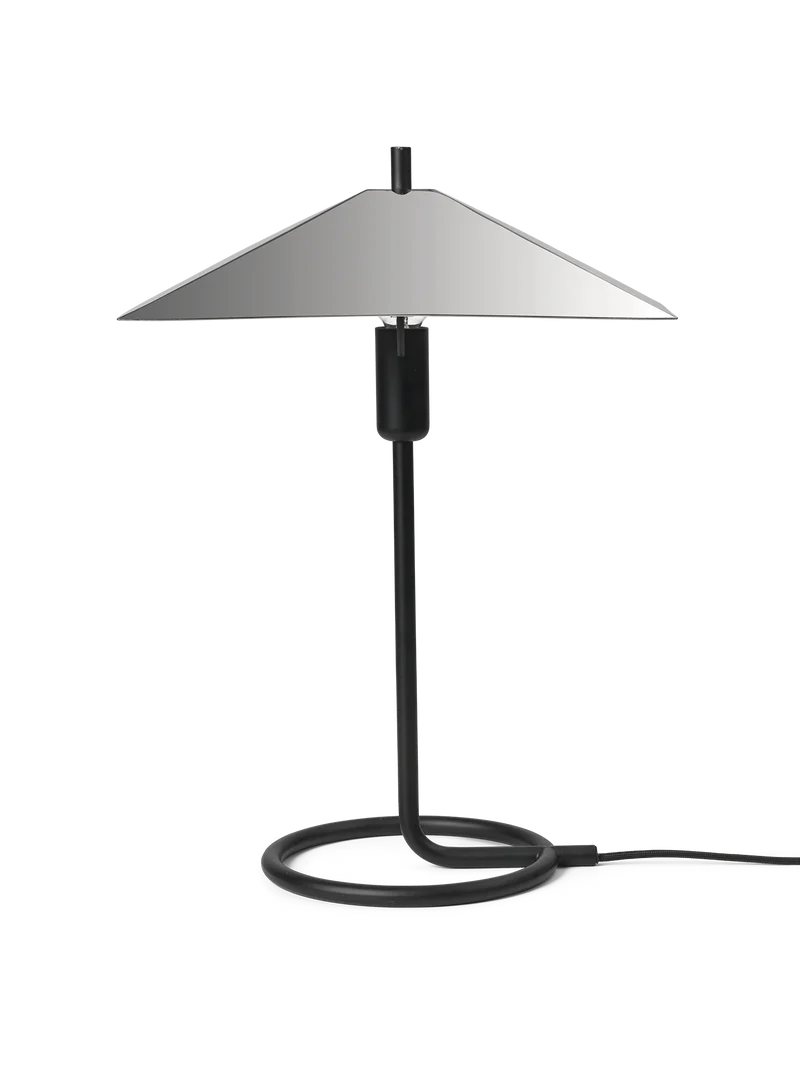 Filo Table Lamp Square - Black/Mirror Polished