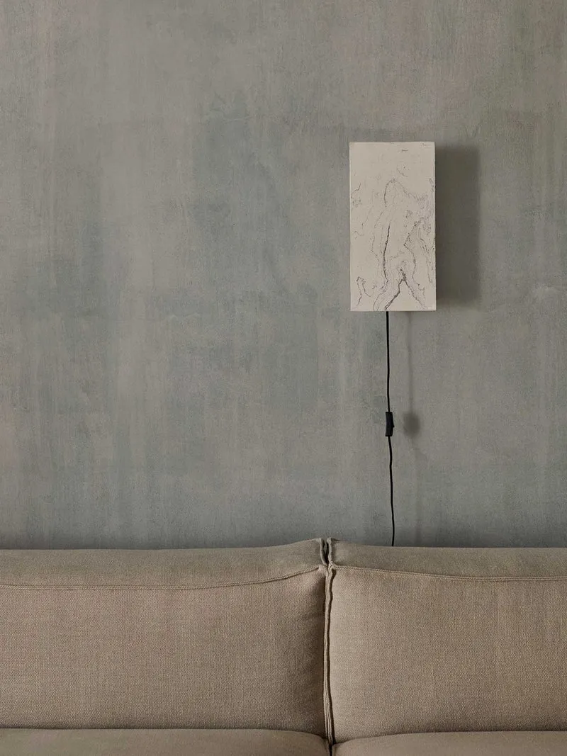 Argilla Wall Lamp - Rectangular - Marble White