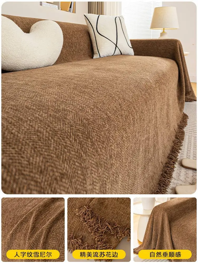 Plaid Canapé Chenille PROTECTOR