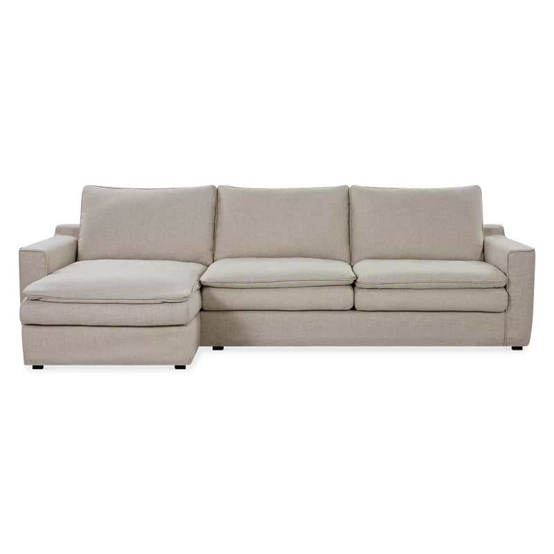 Kibo - Fabric-Upholstered Sectional Sofa by Furninova
