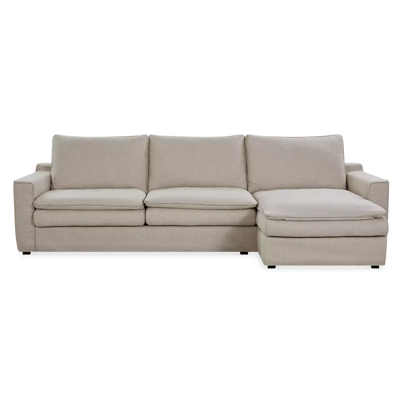 Kibo - Fabric-Upholstered Sectional Sofa by Furninova