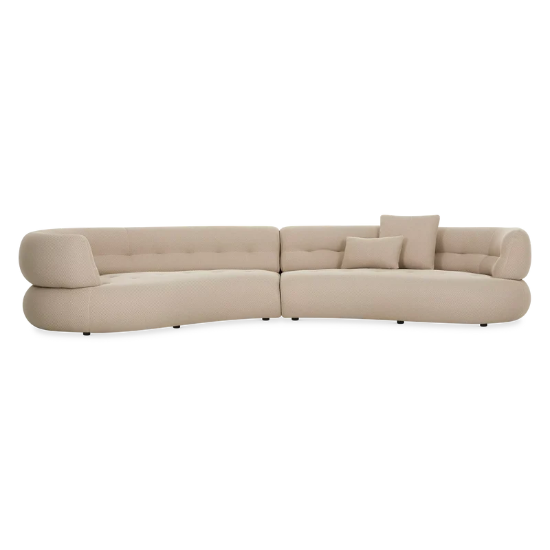 Otto - Large Fabric-Upholstered Sectional Sofa