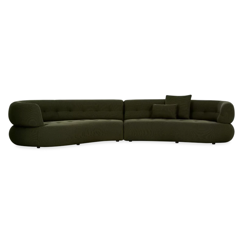 Otto - Large Fabric-Upholstered Sectional Sofa
