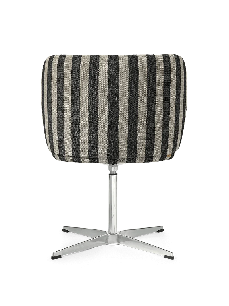 Rico Dining Chair - Swivel - Louisiana - Sand/Black