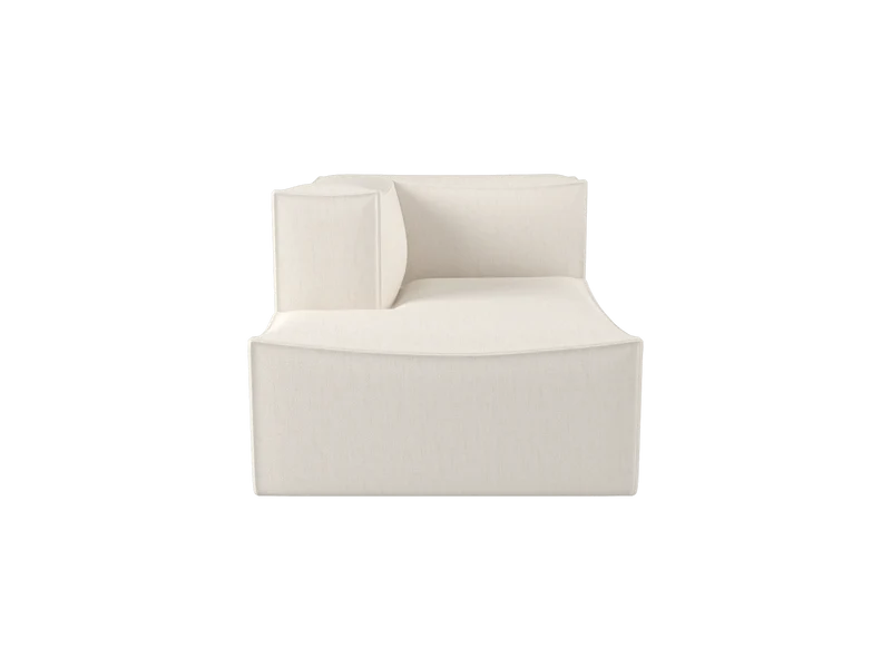 Catena Sofa Chaise Longue Left S600 - Bouclé - Off-White