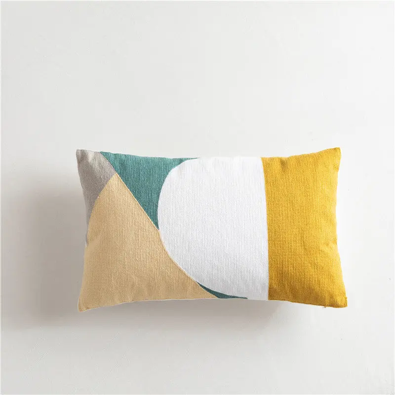 Housse de Coussin Géométrique BAKLU