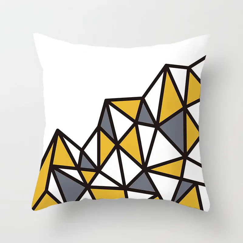 Housse de Coussin Géométrique SUNSKY