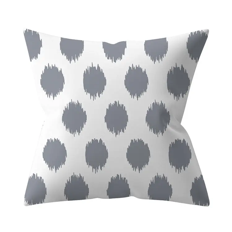 Housse de Coussin Géométrique SILVΞR