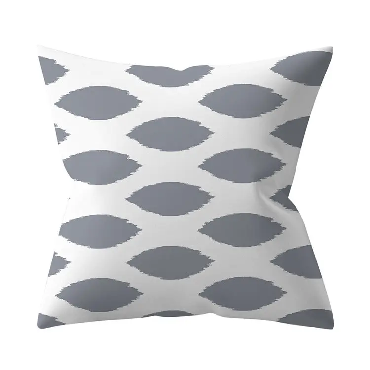 Housse de Coussin Géométrique SILVΞR