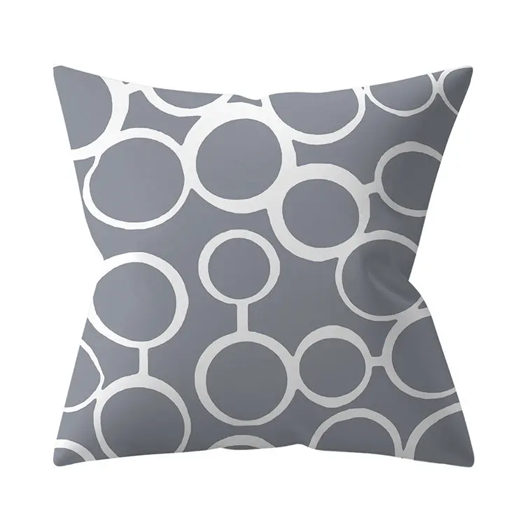 Housse de Coussin Géométrique SILVΞR