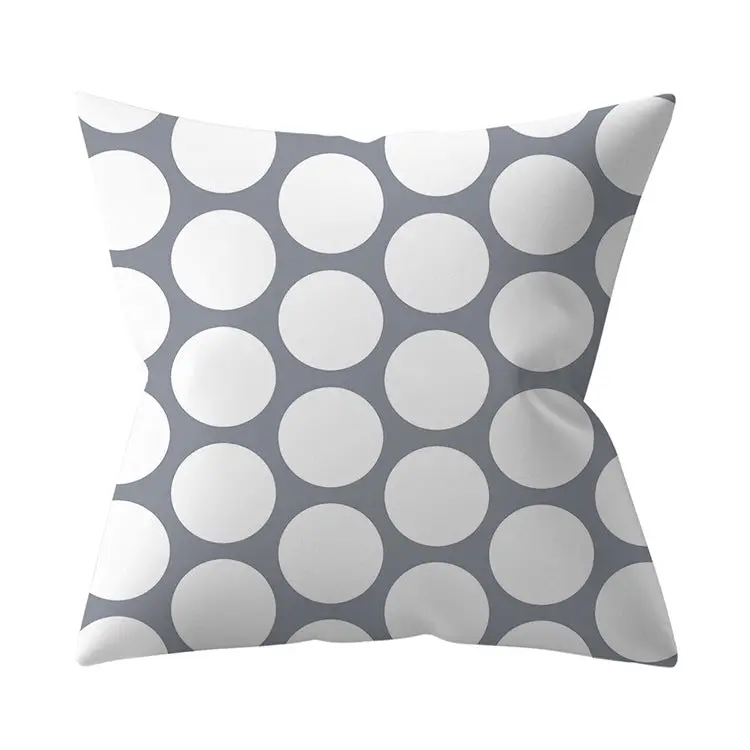 Housse de Coussin Géométrique SILVΞR