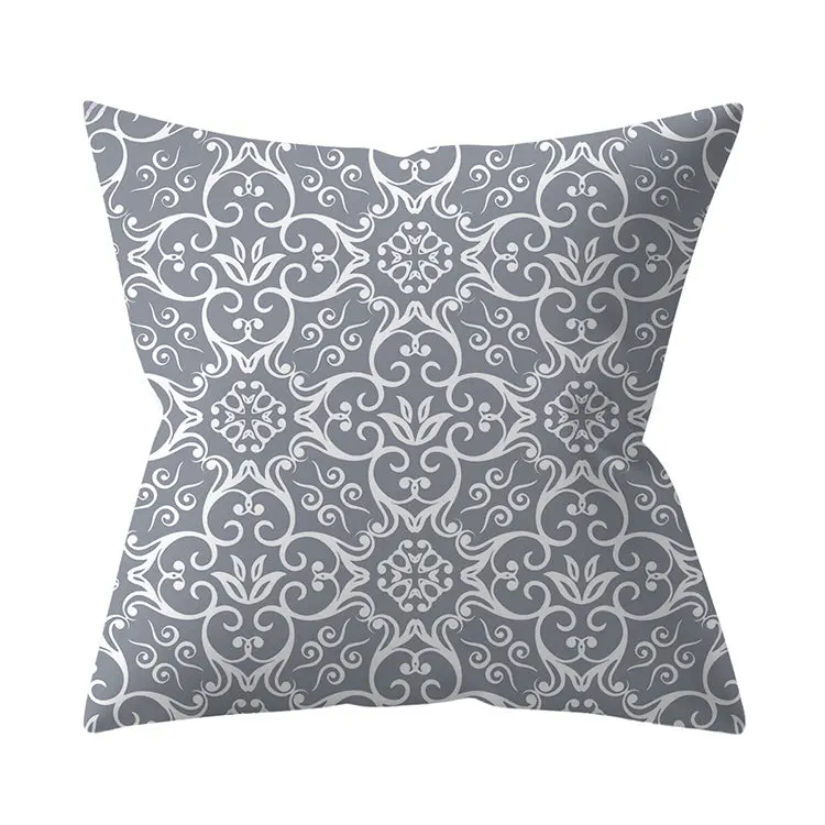 Housse de Coussin Géométrique SILVΞR