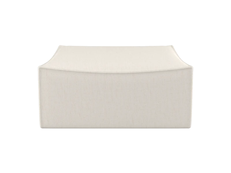 Catena Pouf Square S500 - Bouclé - Off-White