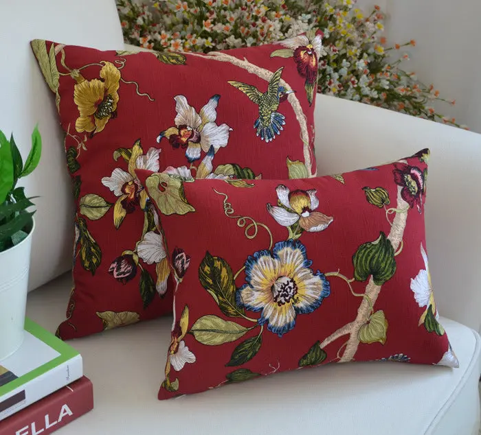 Housse de Coussin Brodée JACQAR