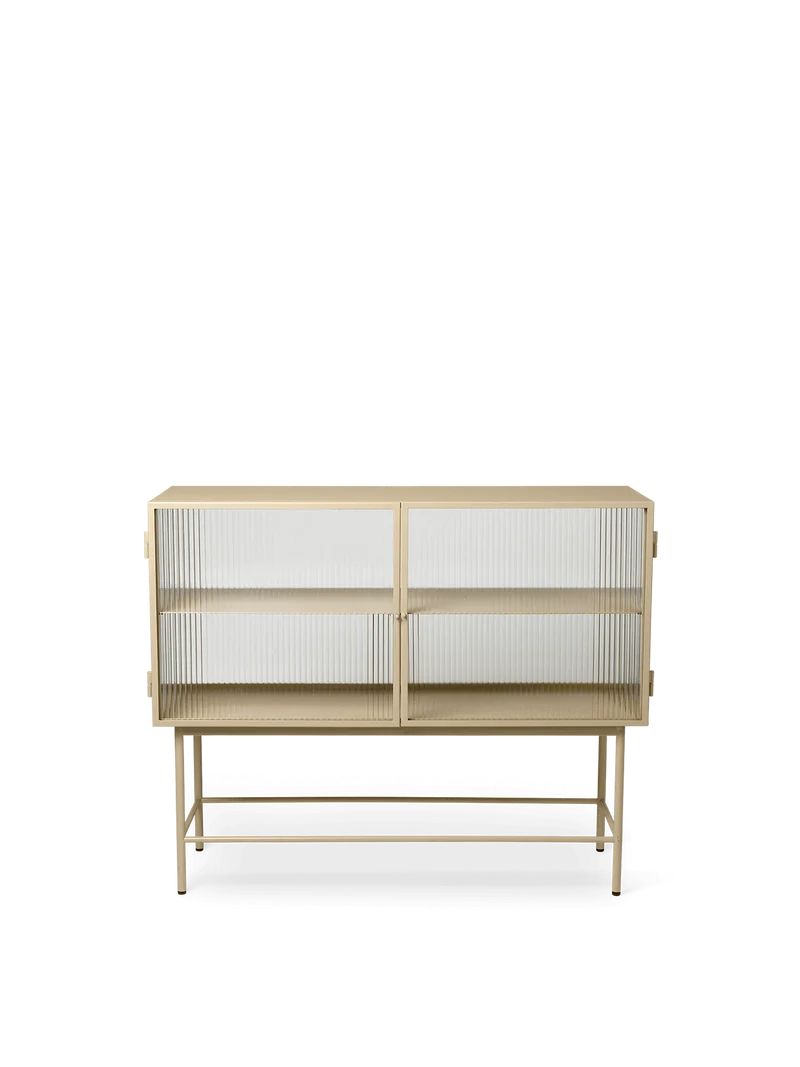Haze Sideboard - Reeded Glass - Cashmere
