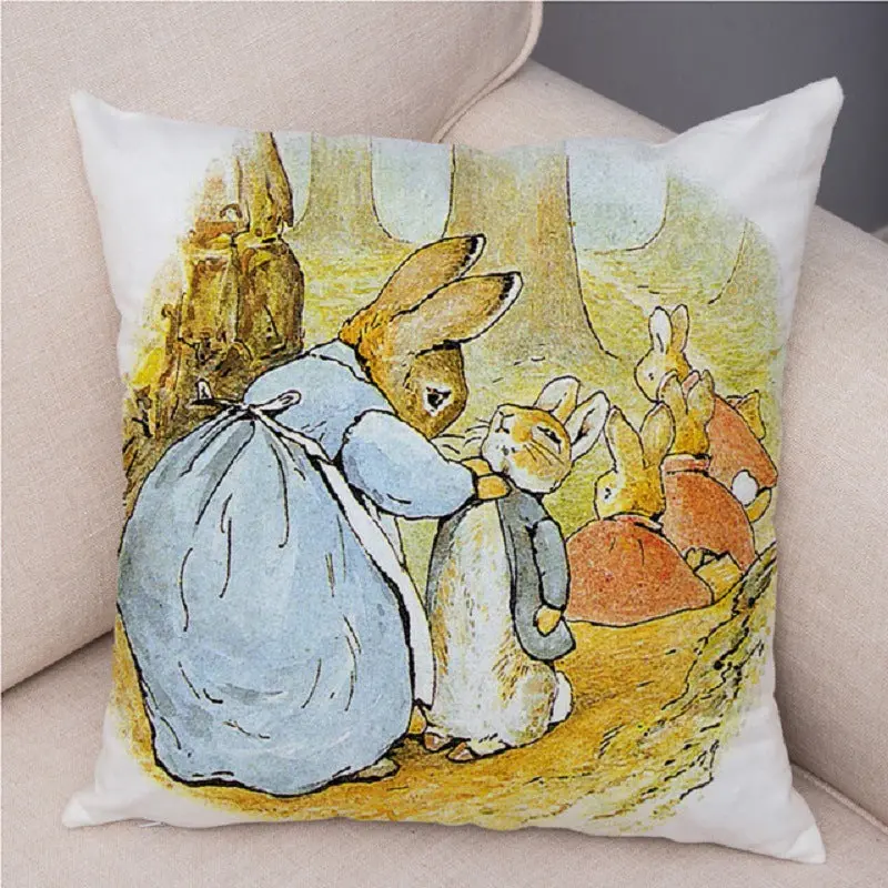 Housse de Coussin Lapin Pascal