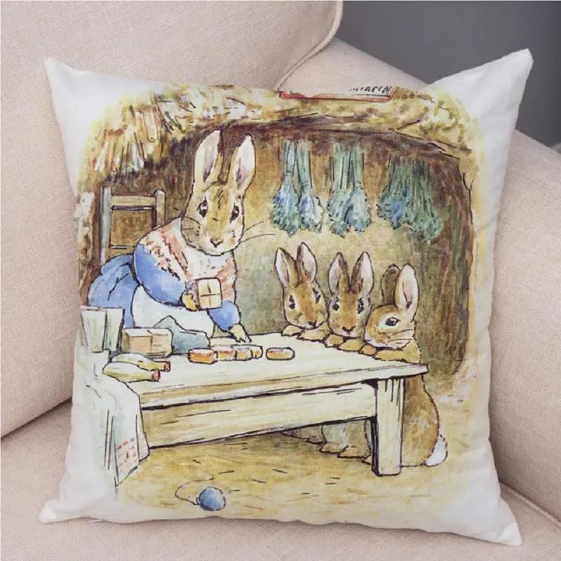 Housse de Coussin Lapin Pascal