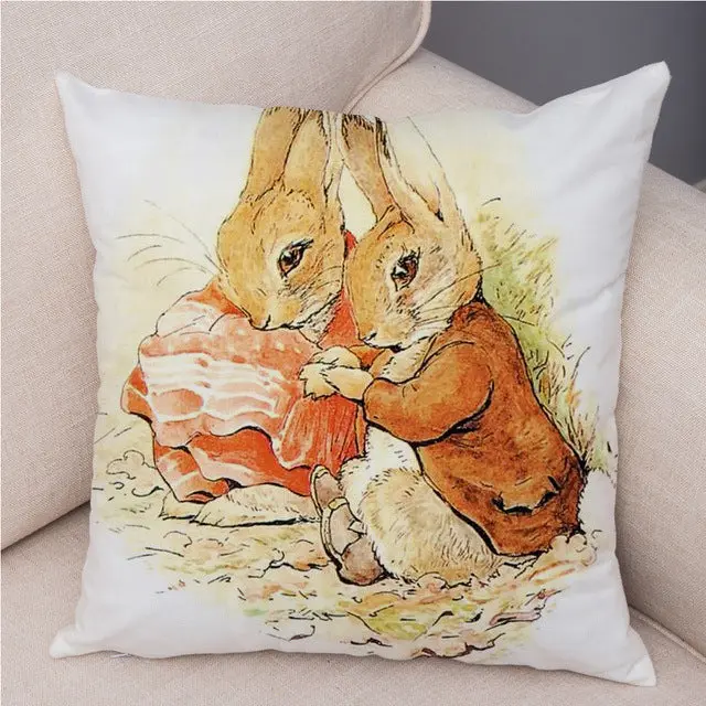 Housse de Coussin Lapin Pascal