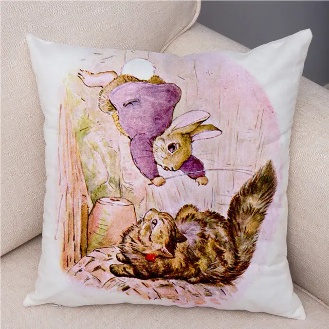 Housse de Coussin Lapin Pascal