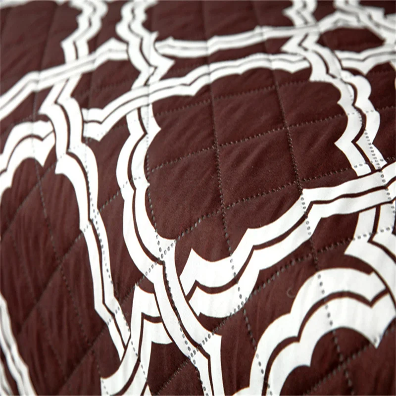 Protège Canapé Mosaïque Marron