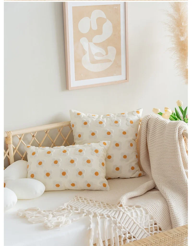 Housse de Coussin Fleur Confort FLEURIN