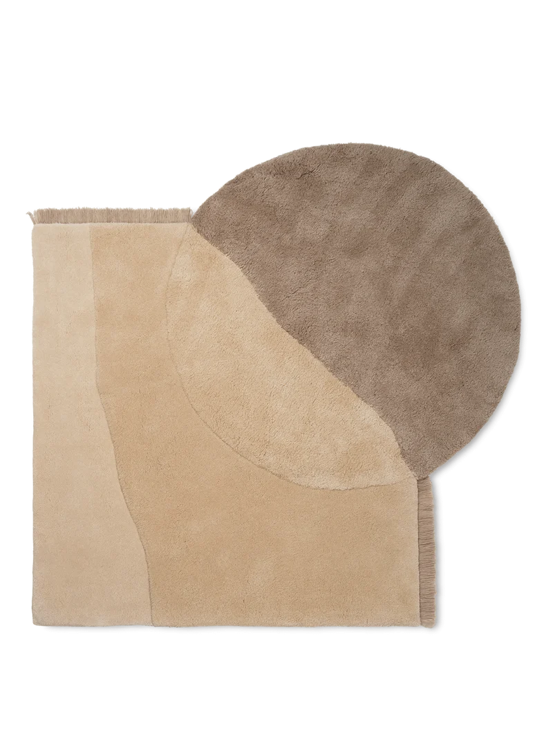 View Tufted Rug - Beige