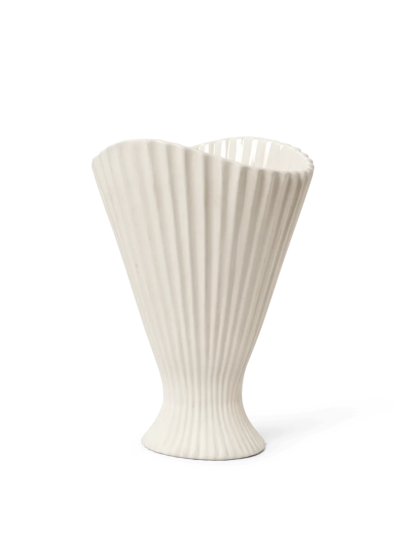 Fountain Vase - Large - Off-White