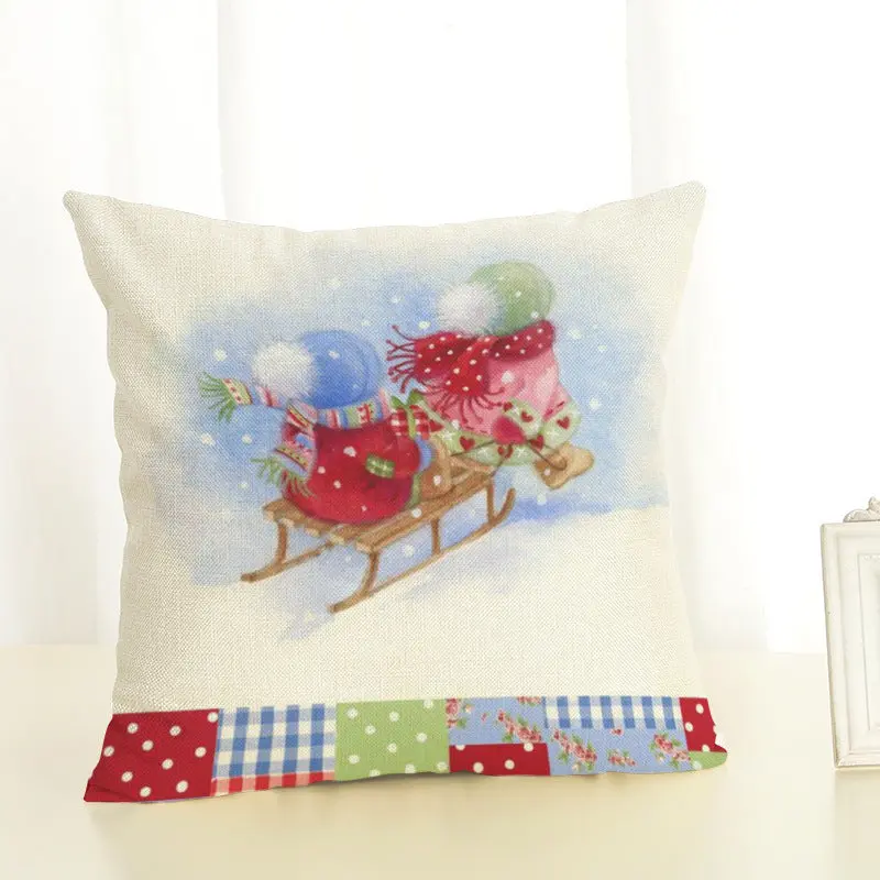 Housse de Coussin Noël Luxe COZYDECO