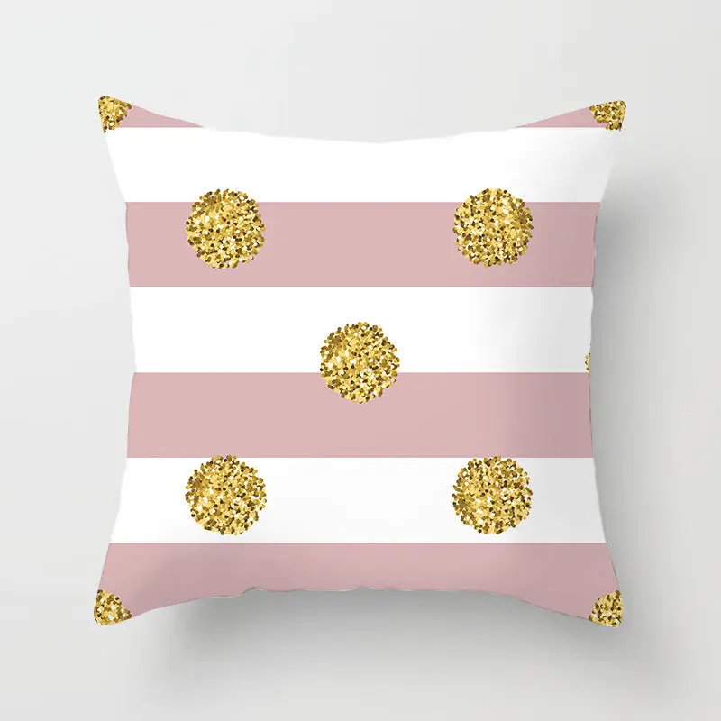 Housse de Coussin Géométrique AURELI