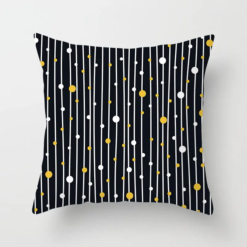 Housse de Coussin Géométrique AURELI
