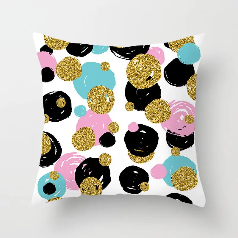 Housse de Coussin Géométrique AURELI