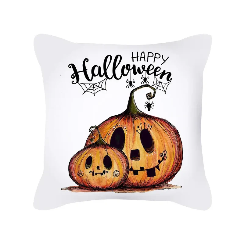 Housse de coussin Halloween Pumpkin NOVELIA