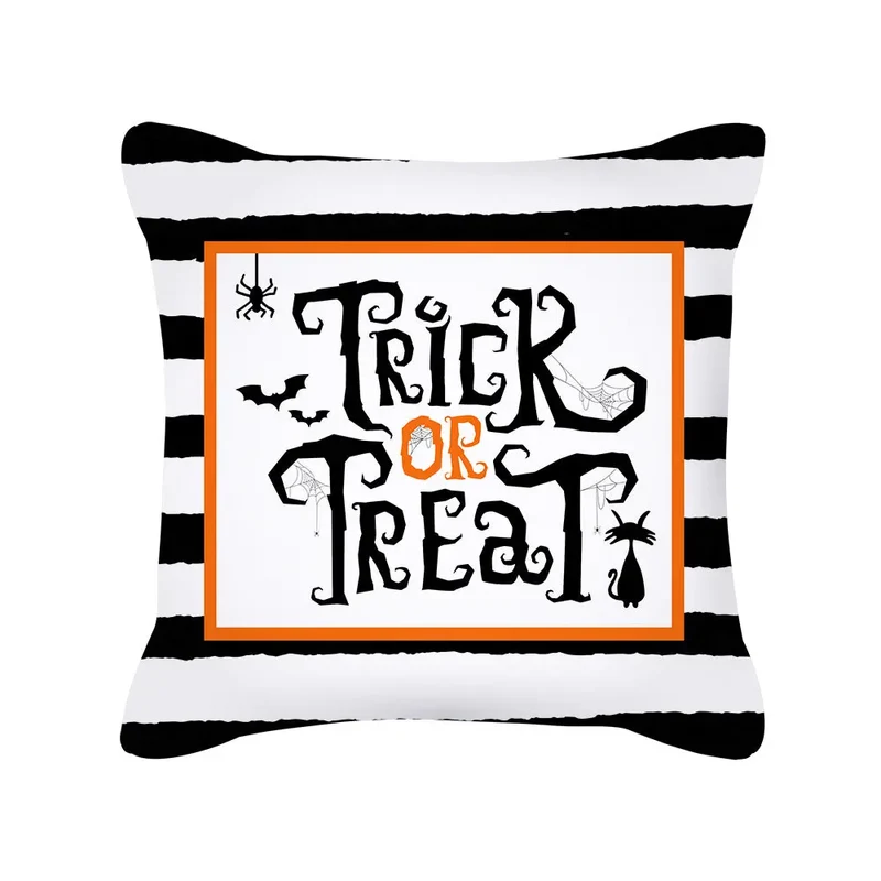Housse de coussin Halloween Pumpkin NOVELIA