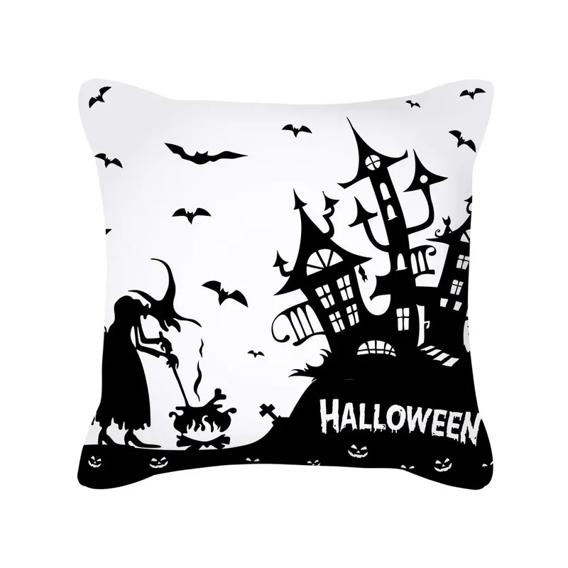 Housse de coussin Halloween Pumpkin NOVELIA