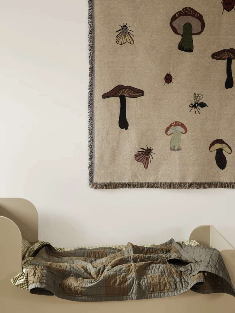 Forest Tapestry Blanket - Sand