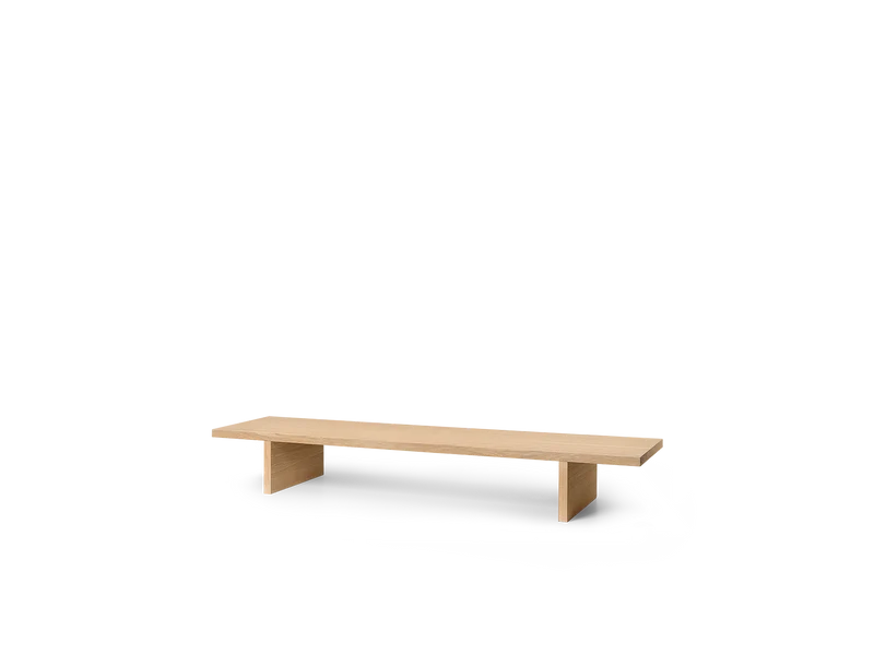 Kona Display Table - Natural Oak Veneer