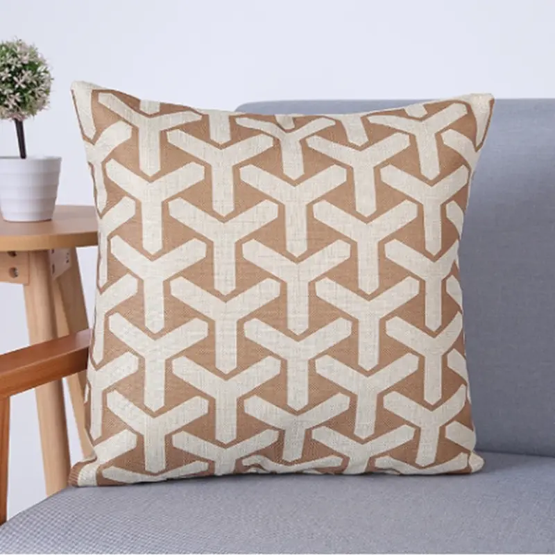 Housse de Coussin Géométrique AVELON